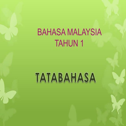 Tatabahasa sk rendah