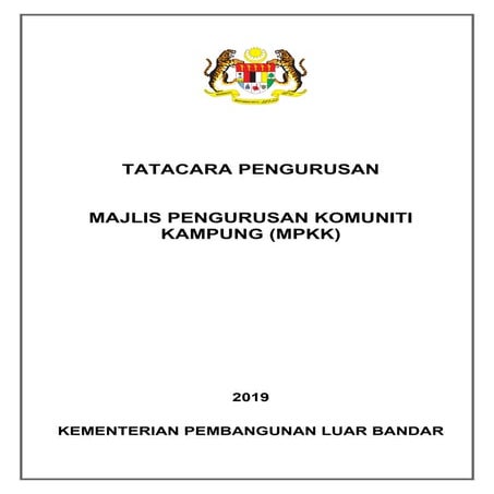 Tatacara mpkk | PDF