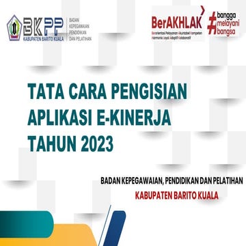 TATA CARA PENGISIAN APLIKASI E-KINERJA TAHUN 2023.pdf