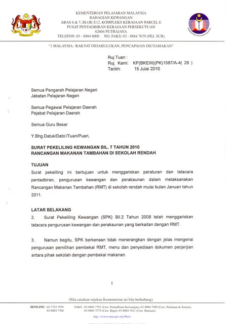 Tatacara Pengurusan Rmt