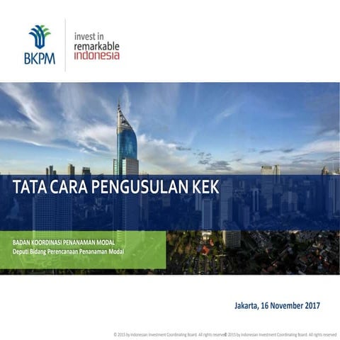 Tata cara pengusulan kek | PPTX