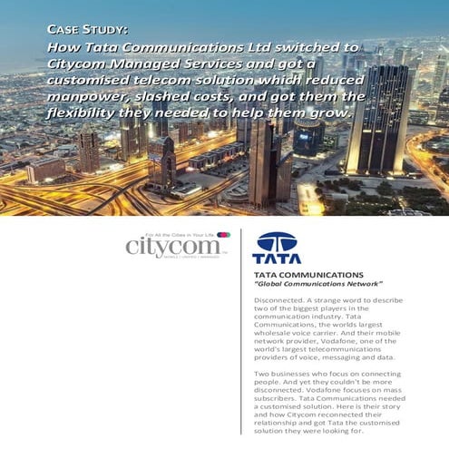 Tata Case Study
