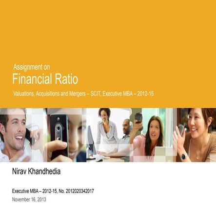 Tata Coffee Limited Ratio Analysis Nirav Khandhedia