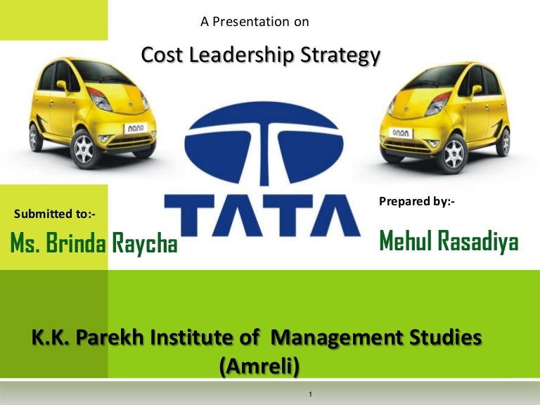 Tata cost leadership