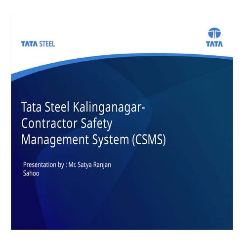 KALINGANAGAR PROJECT (KPO)TATA CSMS PPT.pptx