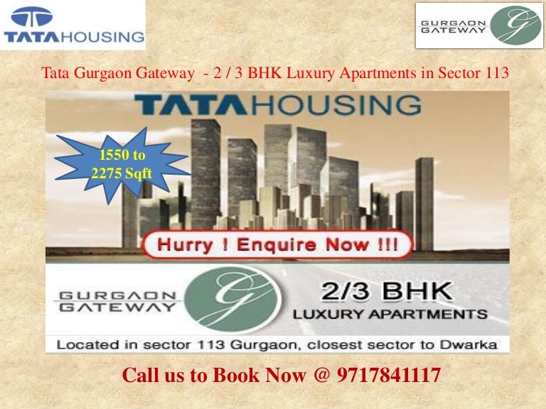Price List Of Tata Gurgaon Gateway Call 9717841117