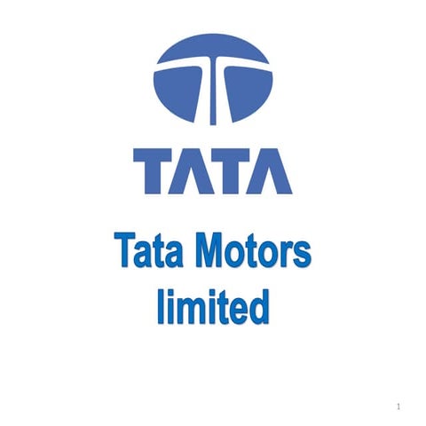 Tatamotors desk research