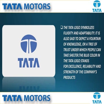 Tata presentation | PPT