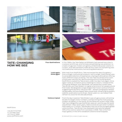 Tate Case Study