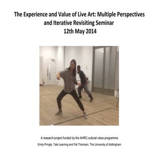 Tate cultural value seminar may 12 2