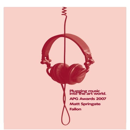 APG Awards: Tate Tracks