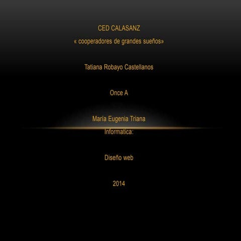 Tatiana presentacion slideshare