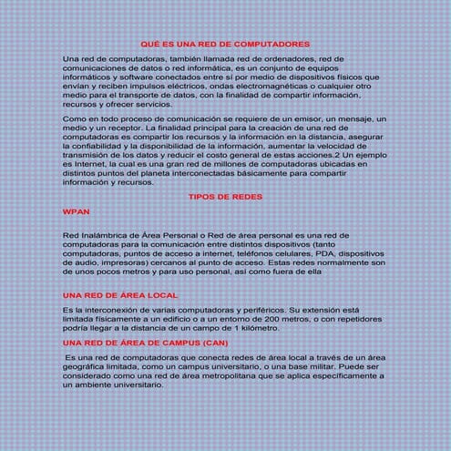 Redes De Computadores