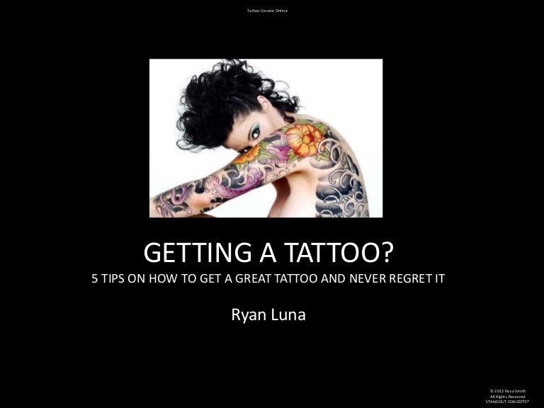 Tattoo creator online