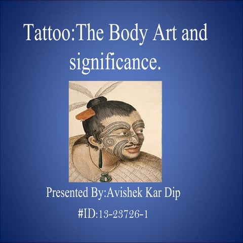 Tattoo presantation(ultimate)