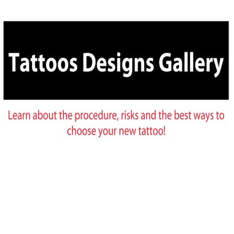 Tattoos designs gallery