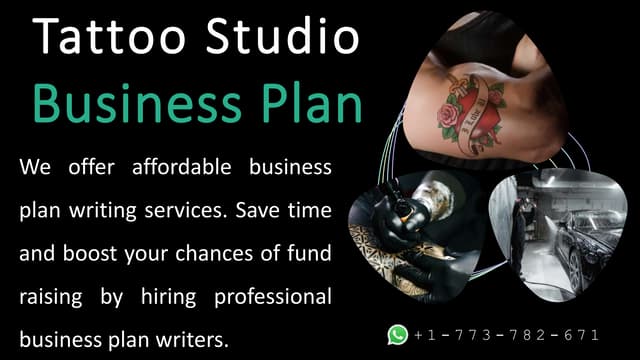 How To Start A Tattoo Business Tattoo Studio Business Plan | PPT