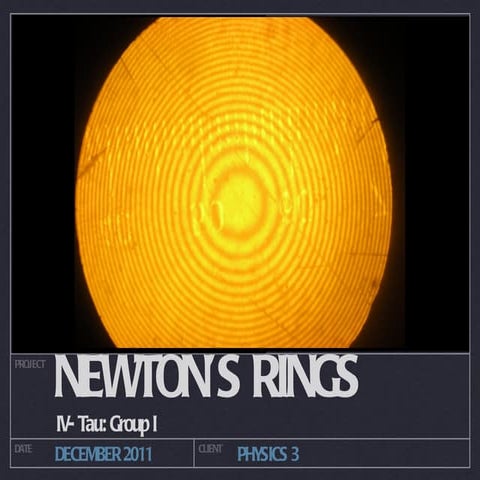 Tau grp11   newton's rings