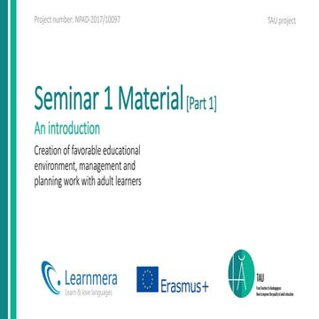 Tau Seminar1 material part1