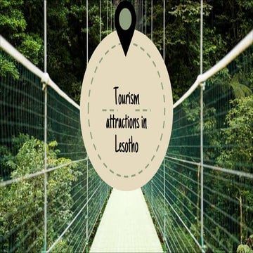 Tourism attraction in Lesotho 2024 .pptx