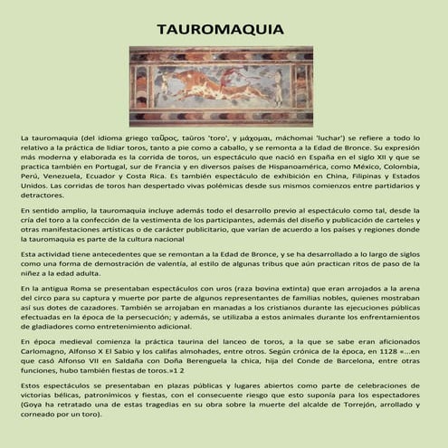 Tauromaquia