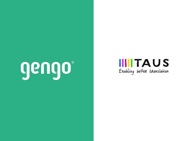 TAUS Webinar - Introduction to the Gengo API Ecosystem