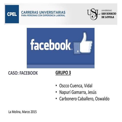 Caso facebook