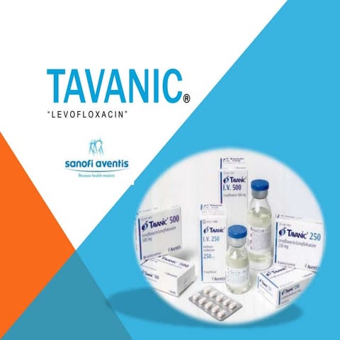 Tavanic levofloxacin