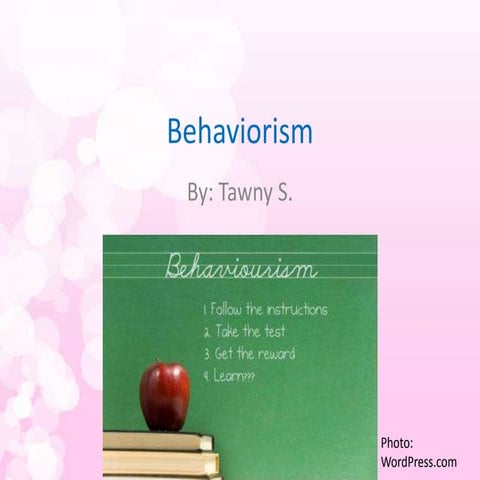 Tawny sammons  learning theory