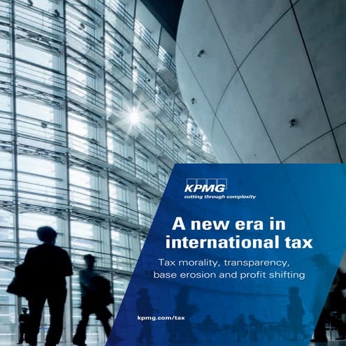 A New Era In International Tax