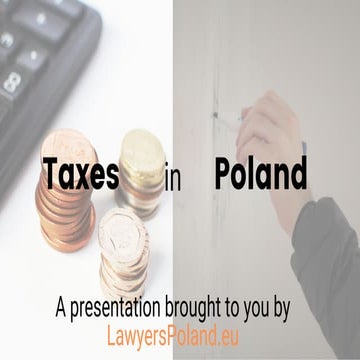 Taxes in Poland