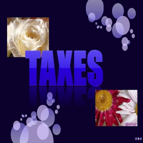 Taxes socila science 