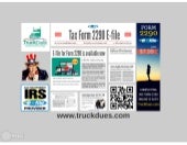 federal tax form 2290 e file solution e file 2290 form