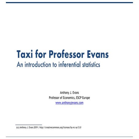 Taxi for Professor Evans