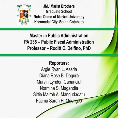 Taxing powers, scope and limitations of nga and lgu