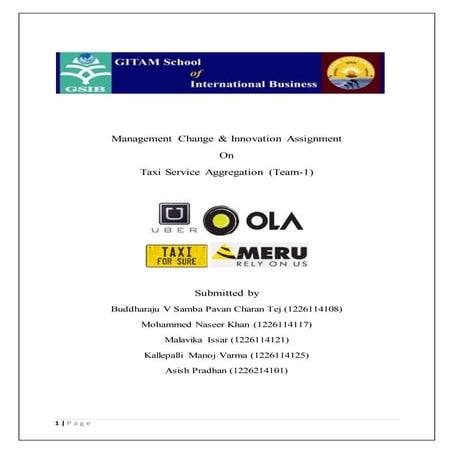 Taxi service aggregation