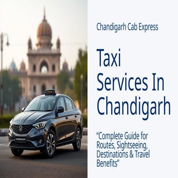 Best Taxi Service in Chandigarh Sec - 34