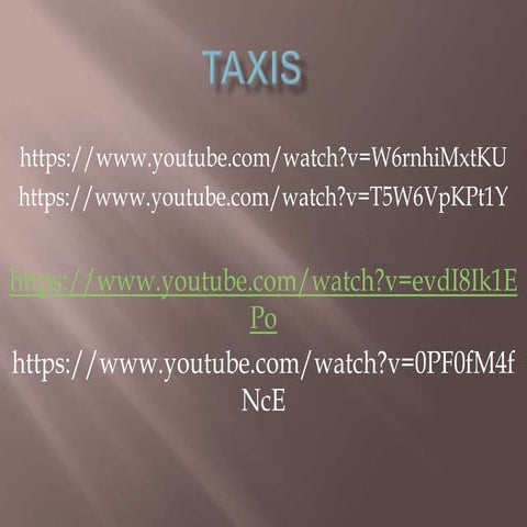 Taxism, Tropism and Nastic movements