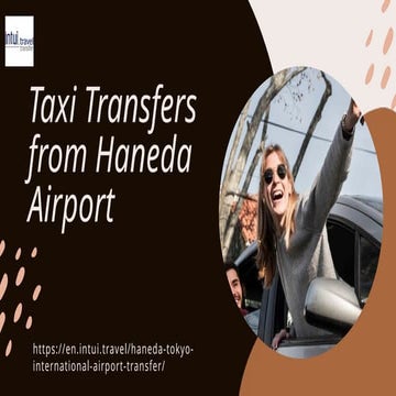Taxi Transfers from Haneda Airport - Intui travel