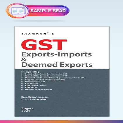 Taxmann's GST Exports-Imports & Deemed Exports