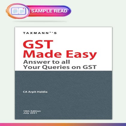 Taxmann’s GST Made Easy