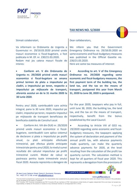 STATUTORY INSTRUMENT No. 54 of 2020 | PDF | Infectious Diseases ...