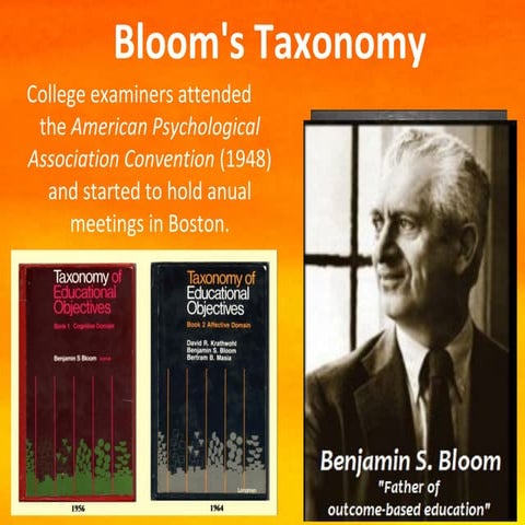 Bloom's Taxonomy