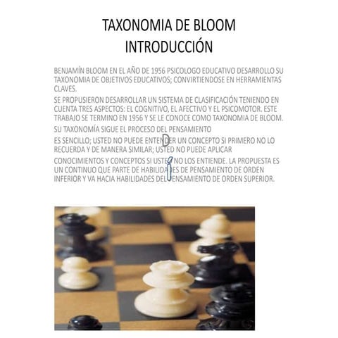 Taxonomia de bloom