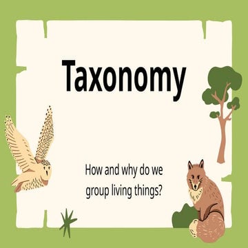 General Biology 2 Lesson 5 taxonomy.pptx