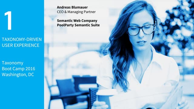 Taxonomy-Driven UX