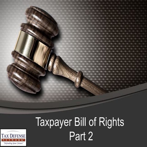 Taxpayer Bill of Rights - IRS | PDF
