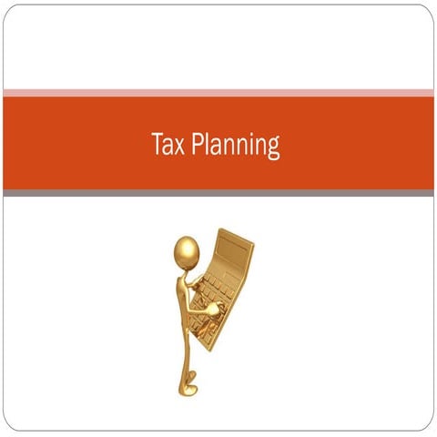 Tax planning