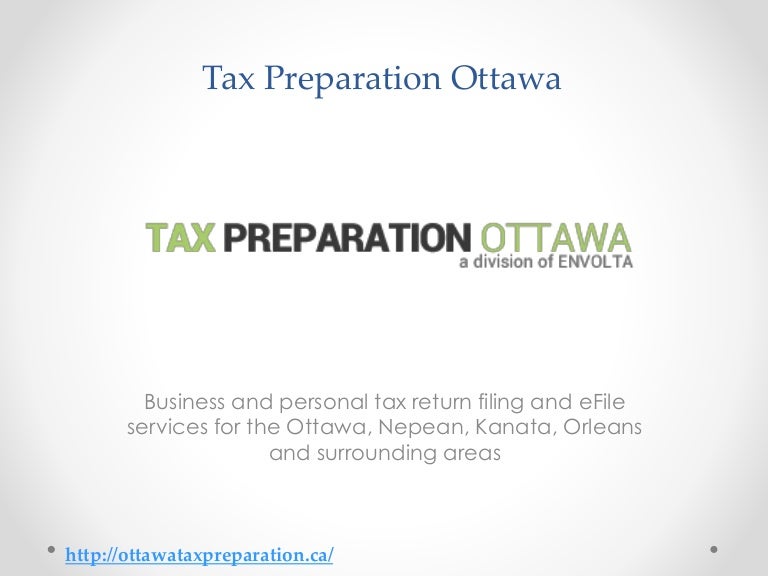 Tax Preparation Ottawa
