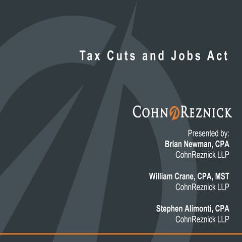 How Will the New Tax Act Affect the Commercial Real Estate Industry?